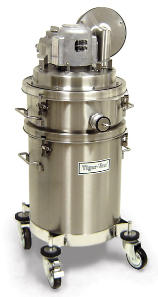 Tiger-Vac EXP1-40L (4W) RE HEPA (FR-P) &mdash; ATEX-certificeret t&oslash;rst&oslash;vsuger til flammehindrende pulver